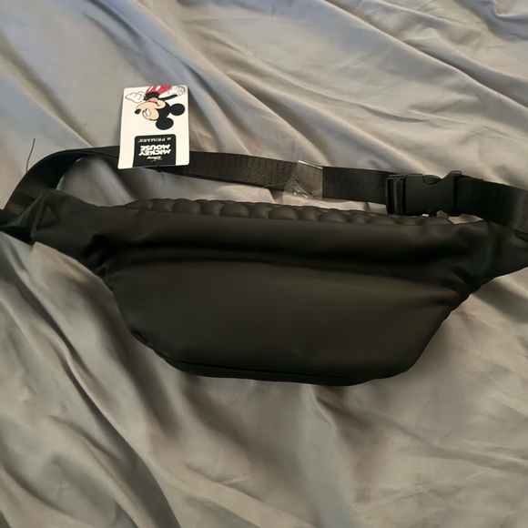 Primark Black Mickey Mouse Belt Bag - Picture 2 of 2